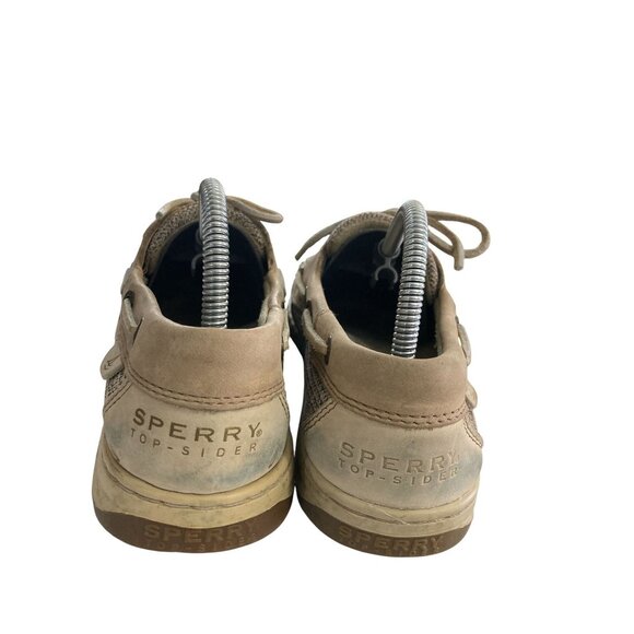 Sperry Women's 8.5M Tan Leather Top-Sider Boat Shoes - Picture 4 of 8